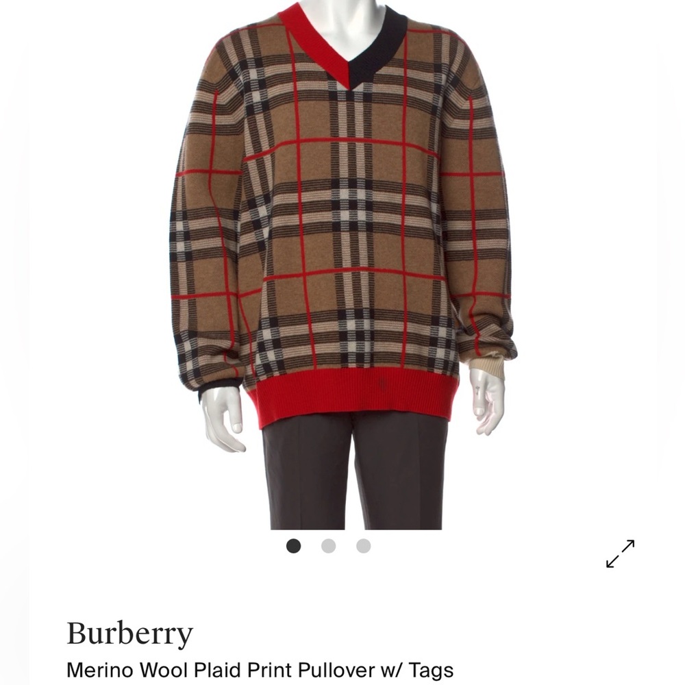 Burberry Merino Wool Pullover
